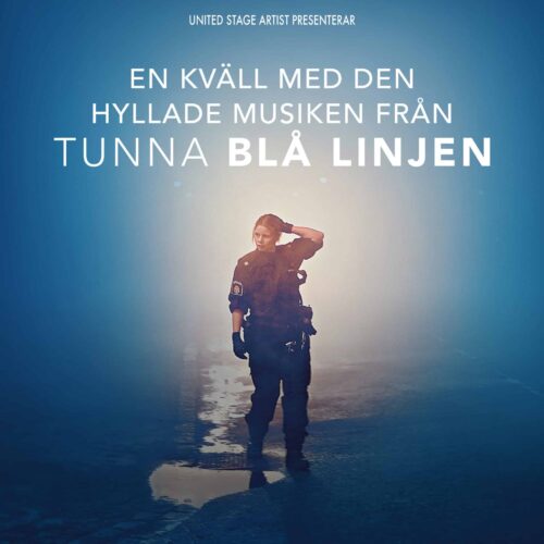 Tunna blå linjen